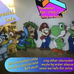 Handmade Cardboard Characters 