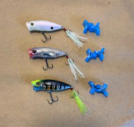 Lot of 3 Megabass Baby Pop-X (JDM BFS)
