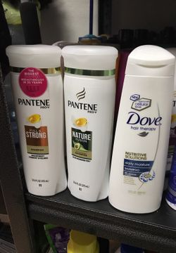 Various shampoo & conditioner