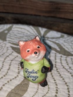 Little Fox Porcelain Statue