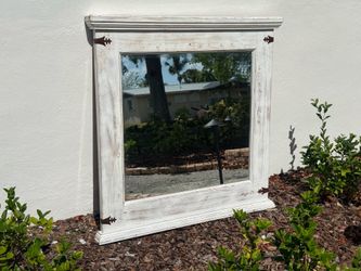 Antique Style Mirror 41"Hx39"W