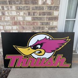 Vintage 1966 Hot Rod Sign 