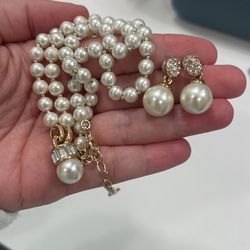 Anne Klein Pearls Set
