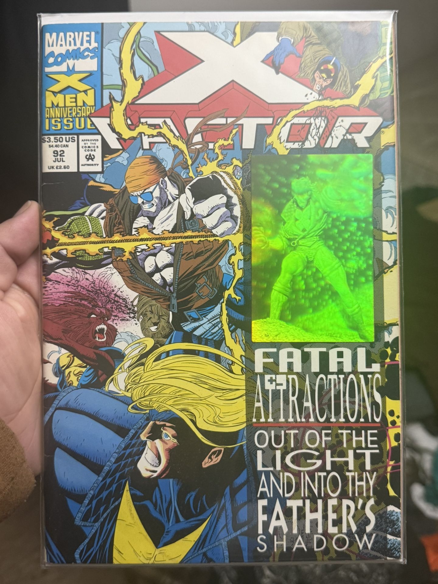 X Factor Havok Hologram