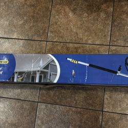 JANZ 24 FT Aluminum Telescoping Wand for Cold Water Pressure Washer TW-002