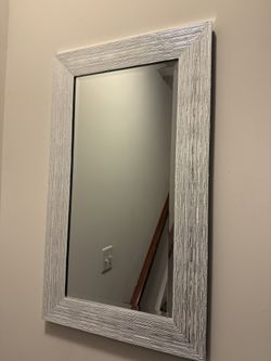 2 X Modern Framed Wall Mirror