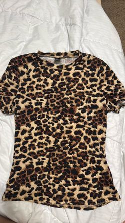Cheetah print shirt