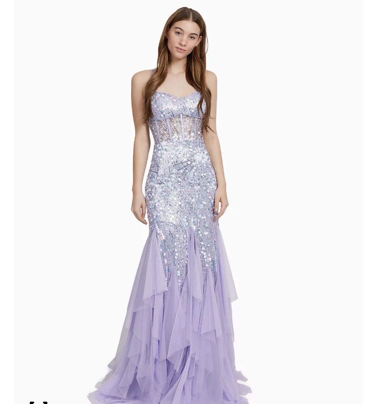 Macy's Sequin Prom Dress