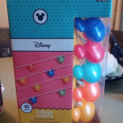 Disney Mickey string of lights