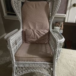 WICKER ROCKING CHAIR