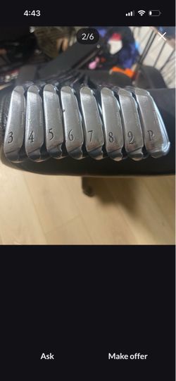 Bridgestone irons like new golf