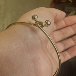 18k Cartier Vintage Wire Bracelet 