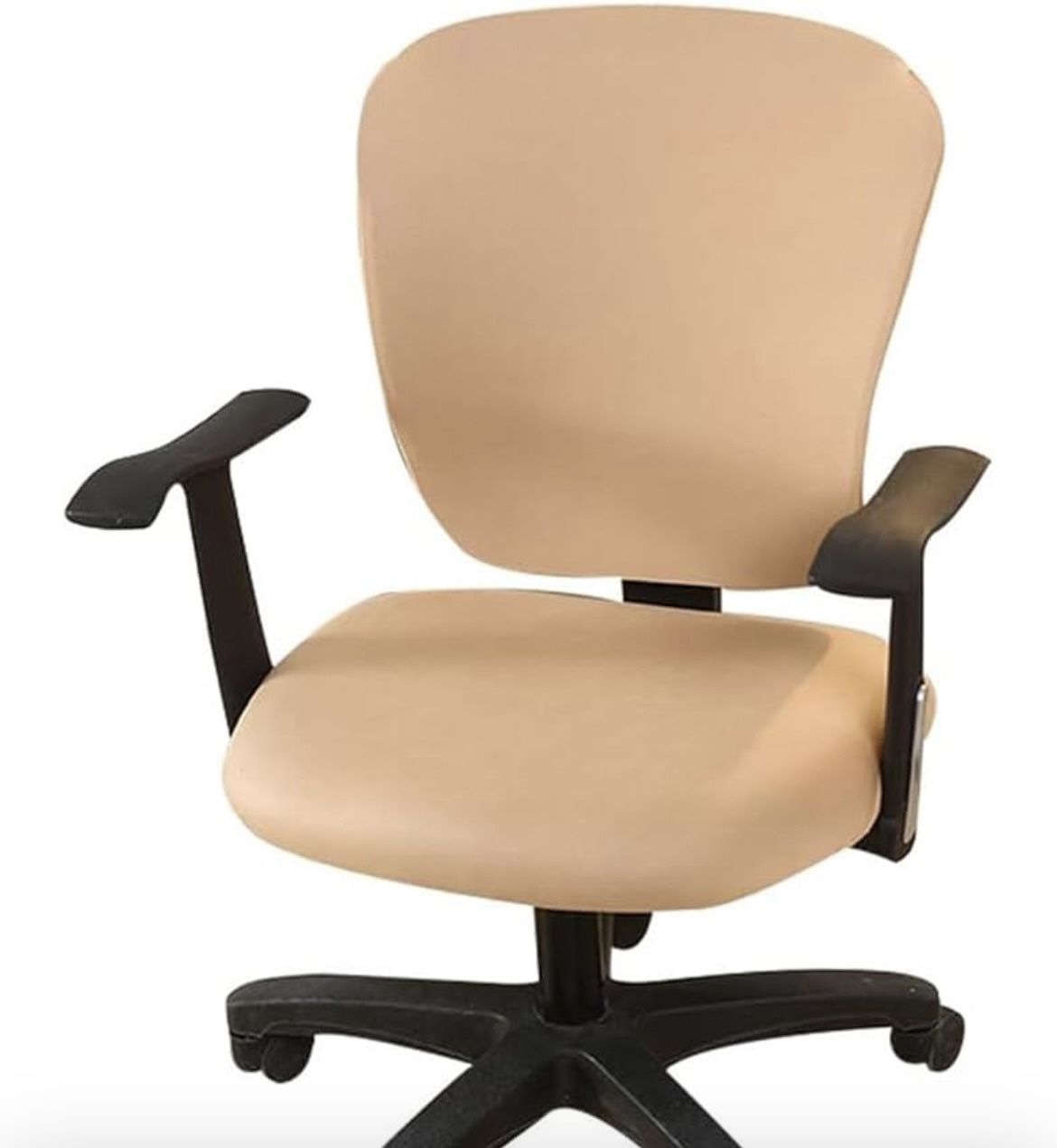 Computer chair cover stretch flip cover two pieces for desk rot
