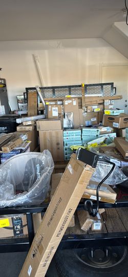 Trailer full of stuff