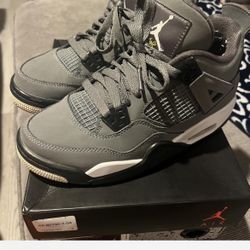 Jordan 4 Retro Cool grey- Kids