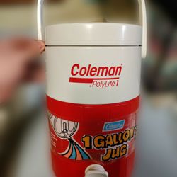 Brand New Vintage Coleman 1 Gallon Jug 