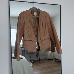 Halogen Leather Jacket 