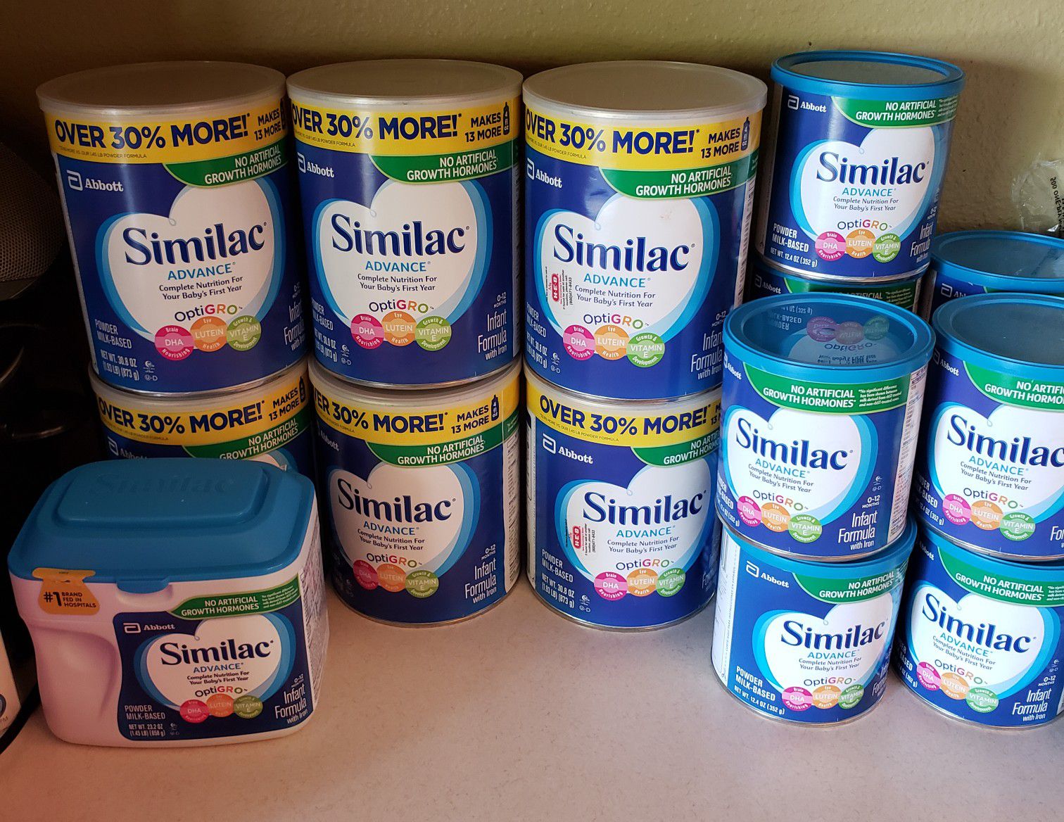Similac formula & Pampers all sizes