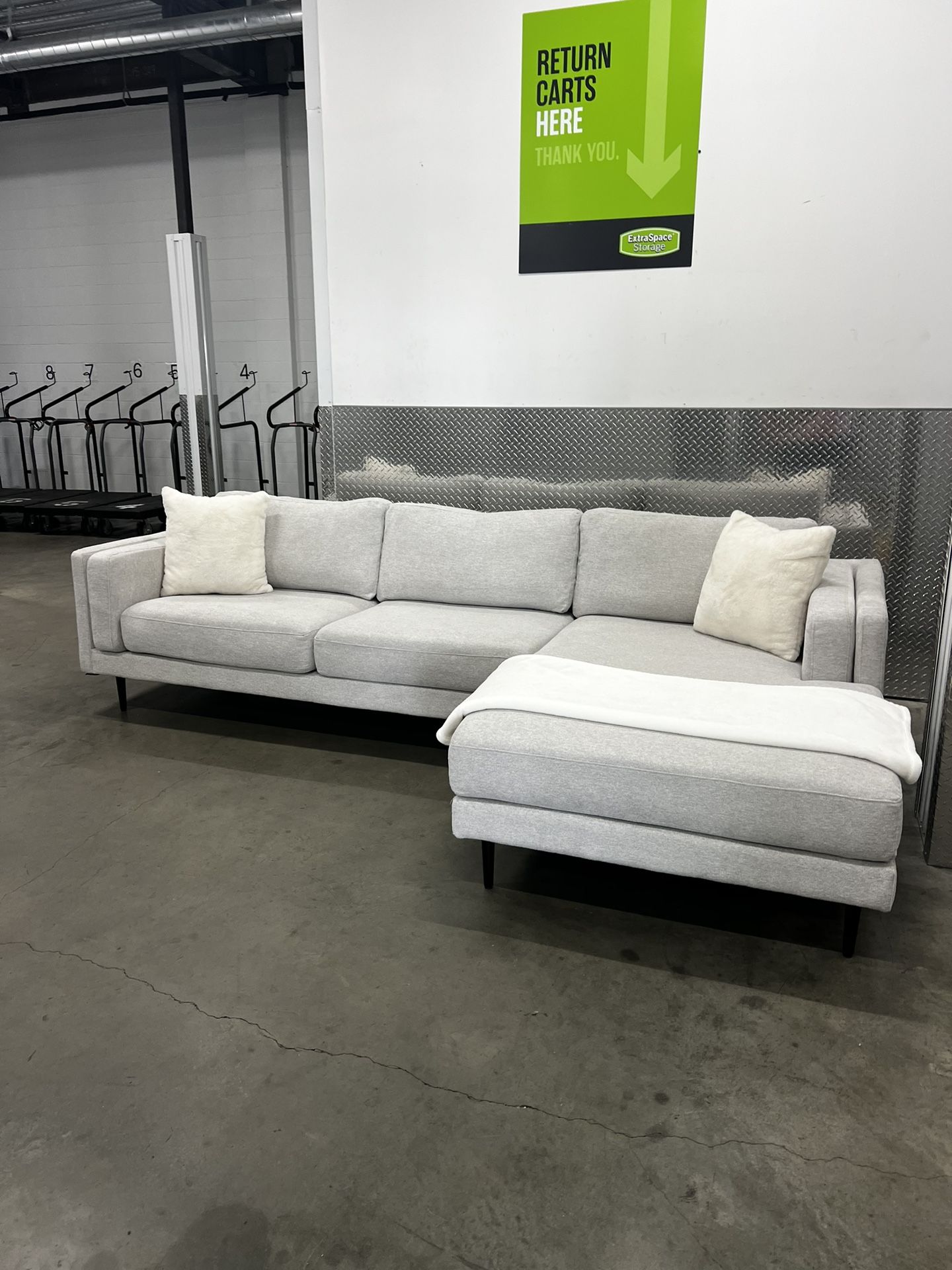 Light Grey/ Aries Sofa Sectional