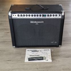 Behringer GX210, Near Mint Shape, 31 Effect, 60 watts, 2 Jensen 10" Speakers. No trades. 