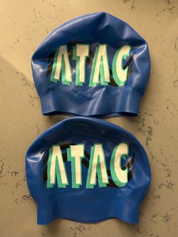ATAC silicon club swimming caps