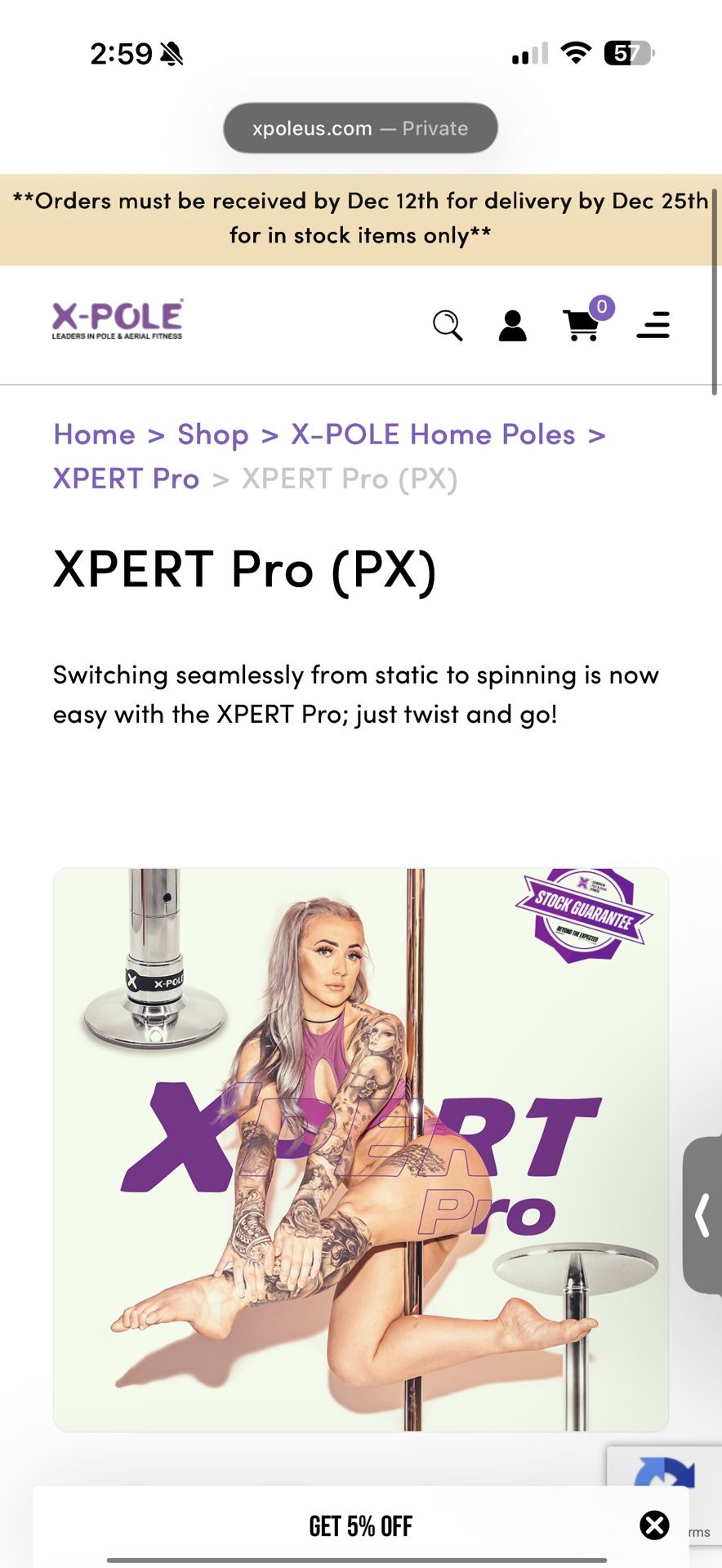 X-Pole Xperia Pro (used)