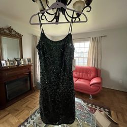 Emerald Green Dress