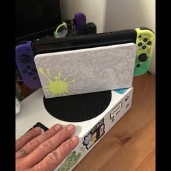Nintendo Switch With Accessories 
