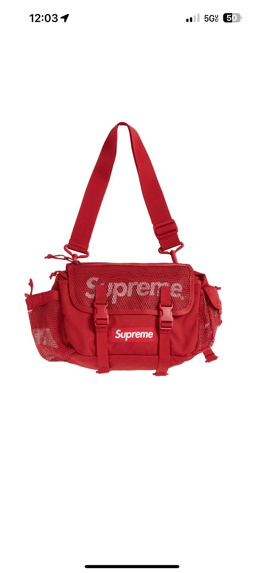 Supreme Waist Bag Dark Red (SS20)