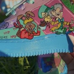 hand painted custom shoes