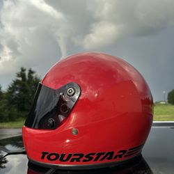 Vintage 1981 BELL  TourStar Corsa RED HELMET 7 