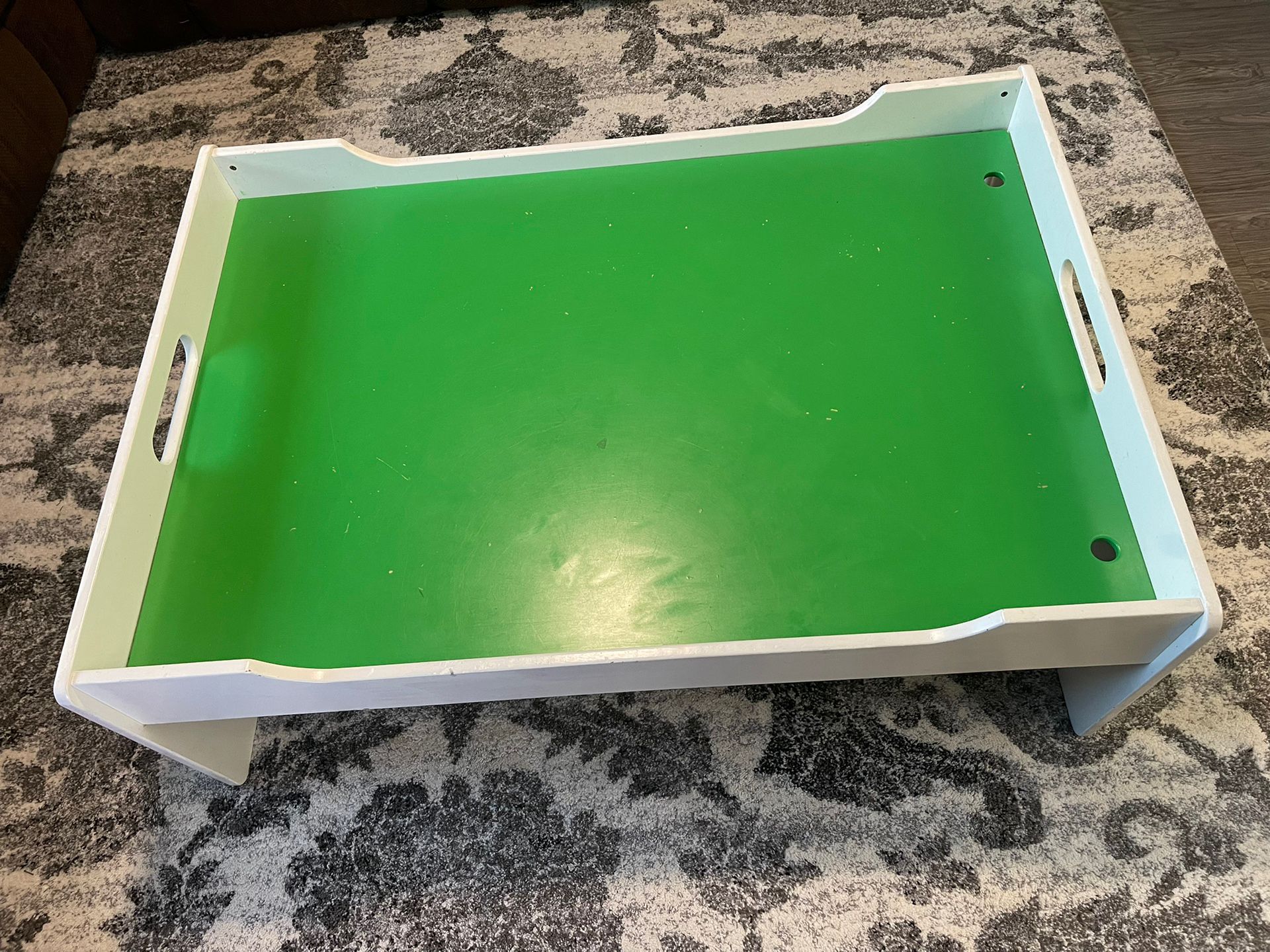 Melissa And Doug Train Table White Drawers Activity