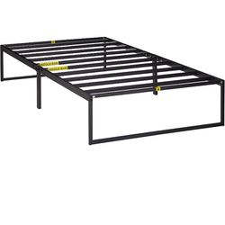 Bed Frame With A Mattress(twin)