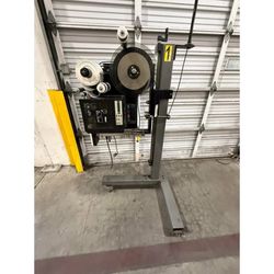 Automated In-Line Labeling System PA4000 w/ Zebra 110PAX4 Printer