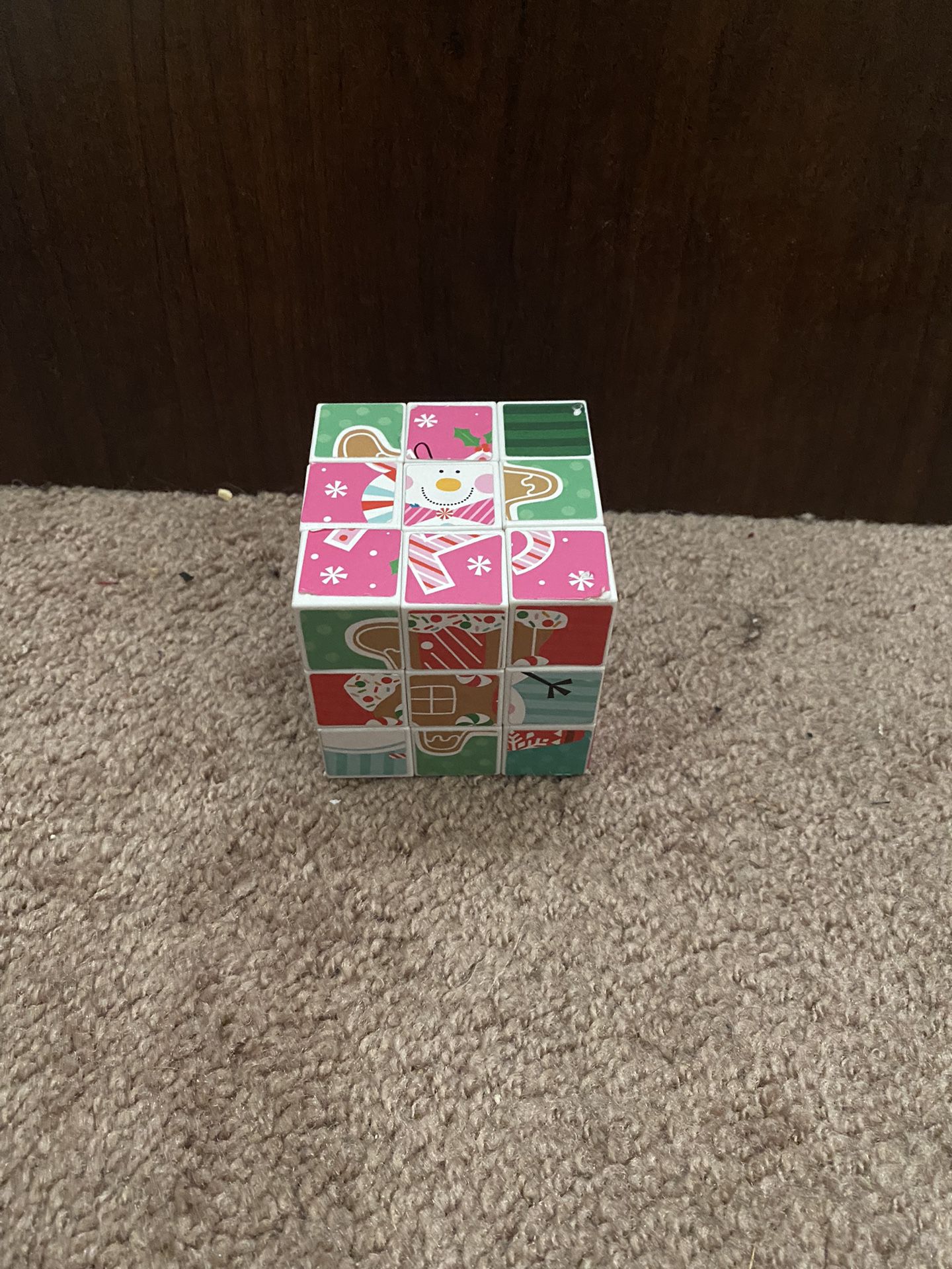 Christmas Rubiks Cube