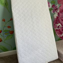 2 New Crib Mattress With Waterproof Cover 