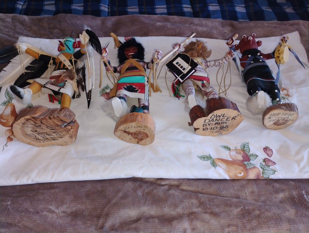 Handcrafted Kachina Dolls