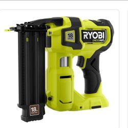 Ryobi ONE + HP 18 V 18/ Gauge Brushless cordless Brad Nailer