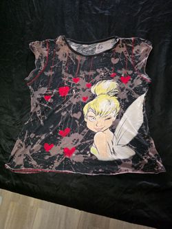 Girls' Alt Tinker Bell Pajama Shirt