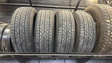 225/55/17 Yokohama used tire set