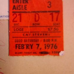 Consert Ticket 