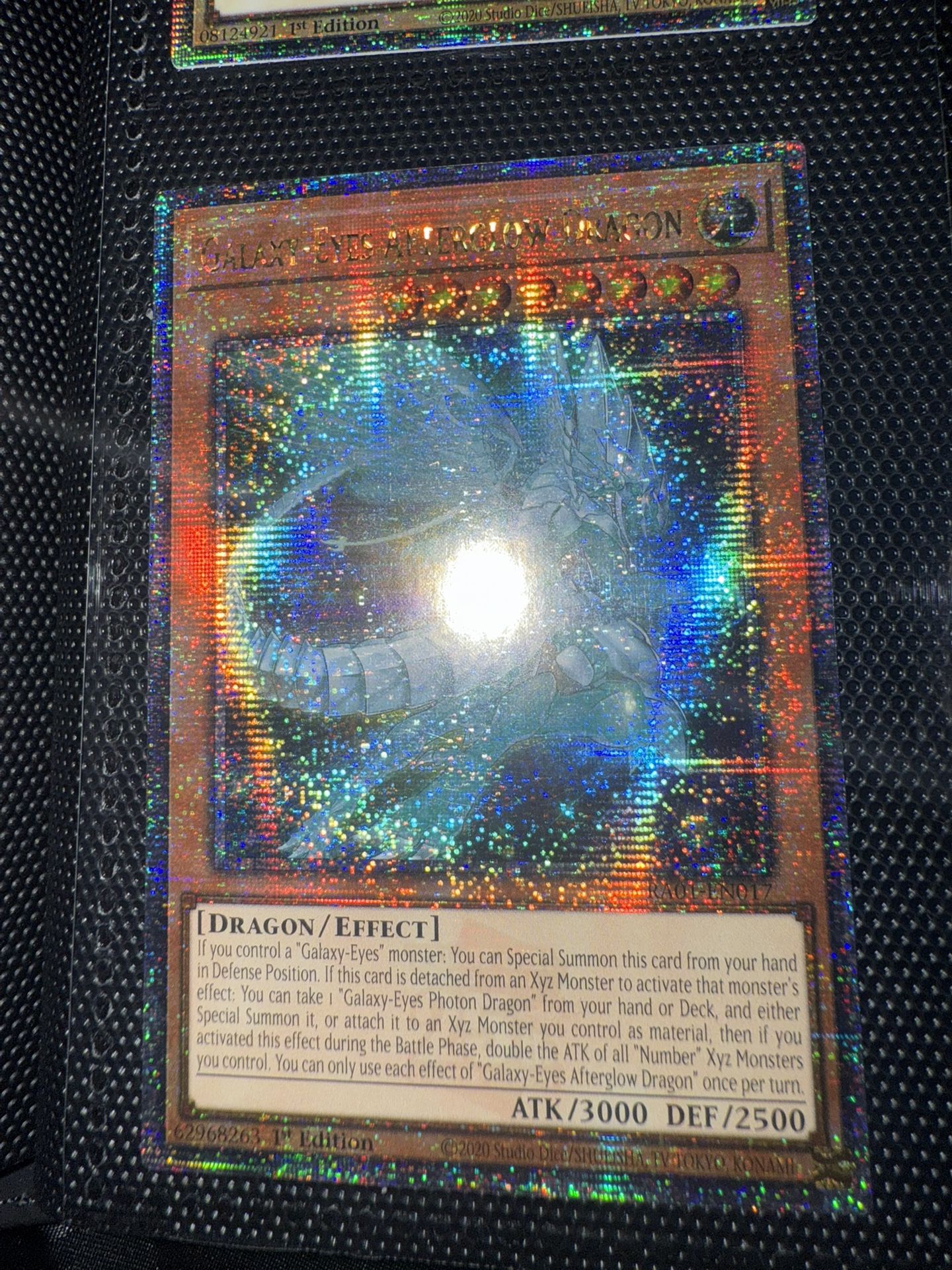 Quarter Century Secret Rare Galaxy-Eyes Afterglow Dragon