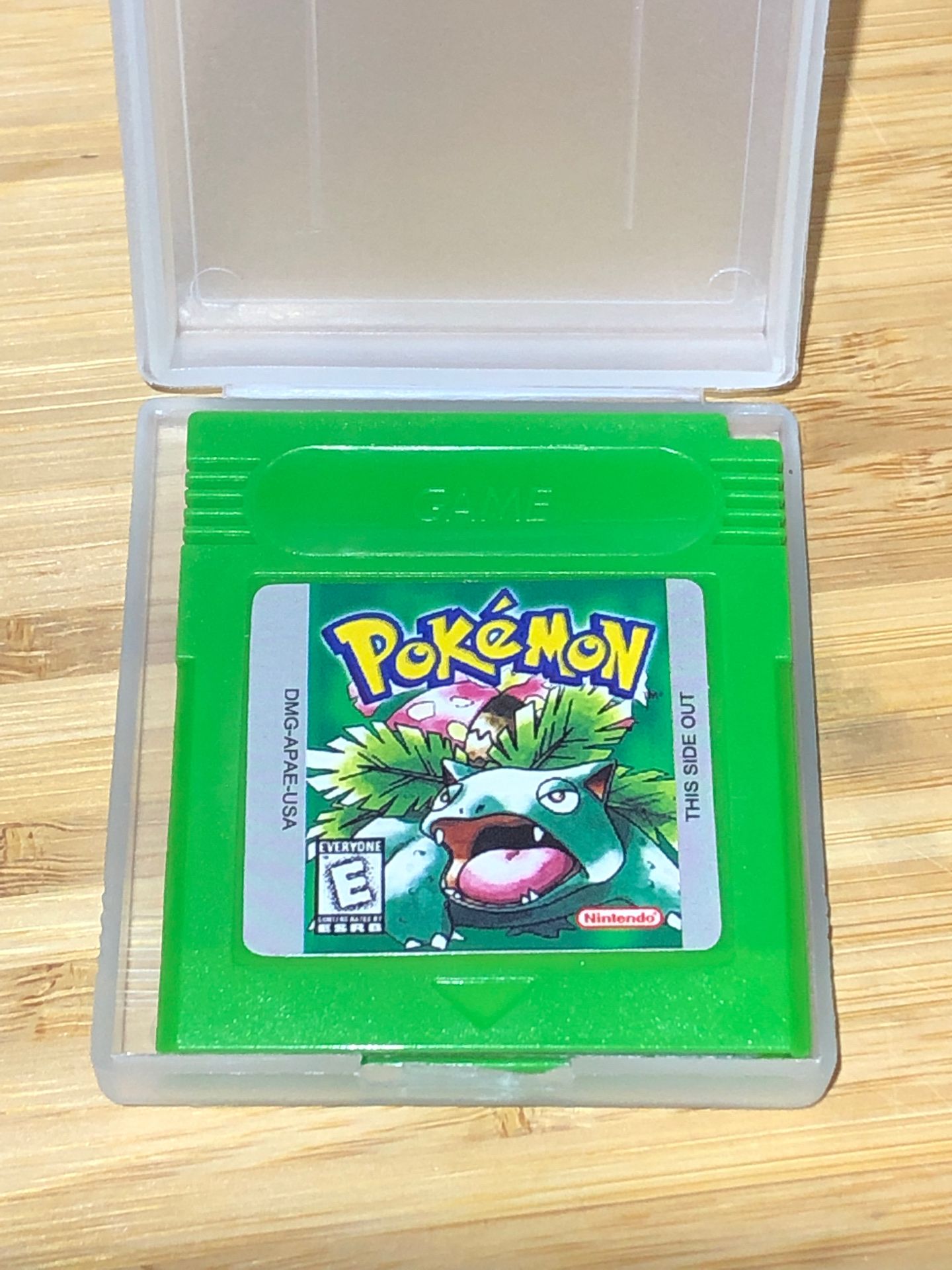 Pokémon Green Nintendo Game