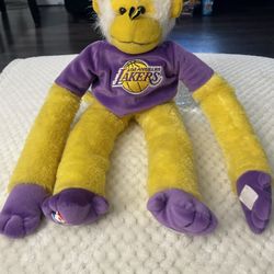 Forever Collectibles FOCO NBA Los Angeles Lakers Jersey Monkey Plush#26