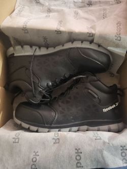Reebok steel toe boots shoes