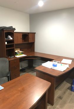 (2) Executive U- Shape Desk for Sale