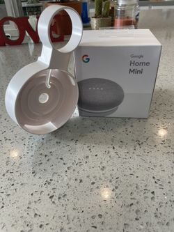 Google Home New In Box With Wall Holder
