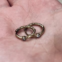 Coach Delicate Huggie Earrings 