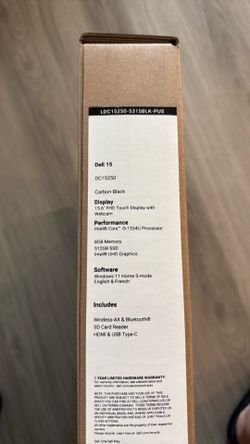 Dell  15-DC15250
