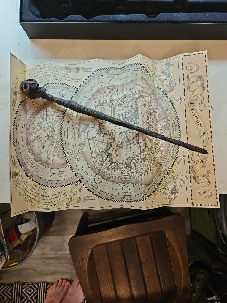 Interactive Death Eater Wand Universal Studios